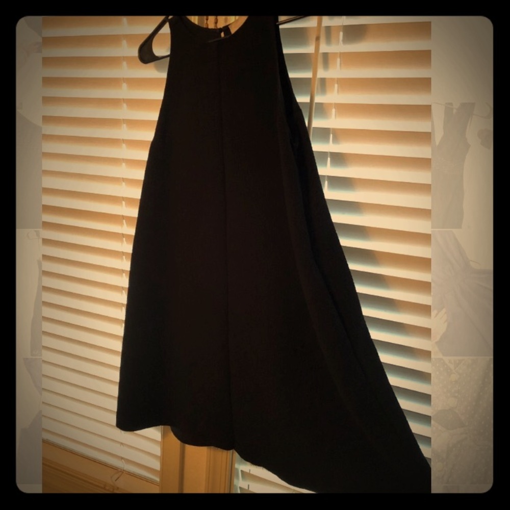 Black baby doll dress